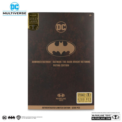 DC Multiverse Action Figure Armored Batman (Batman: The Dark Knight Returns) Patina Edition (Gold Label) 18cm - Action Figures - McFarlane Toys - Hobby Figures UK