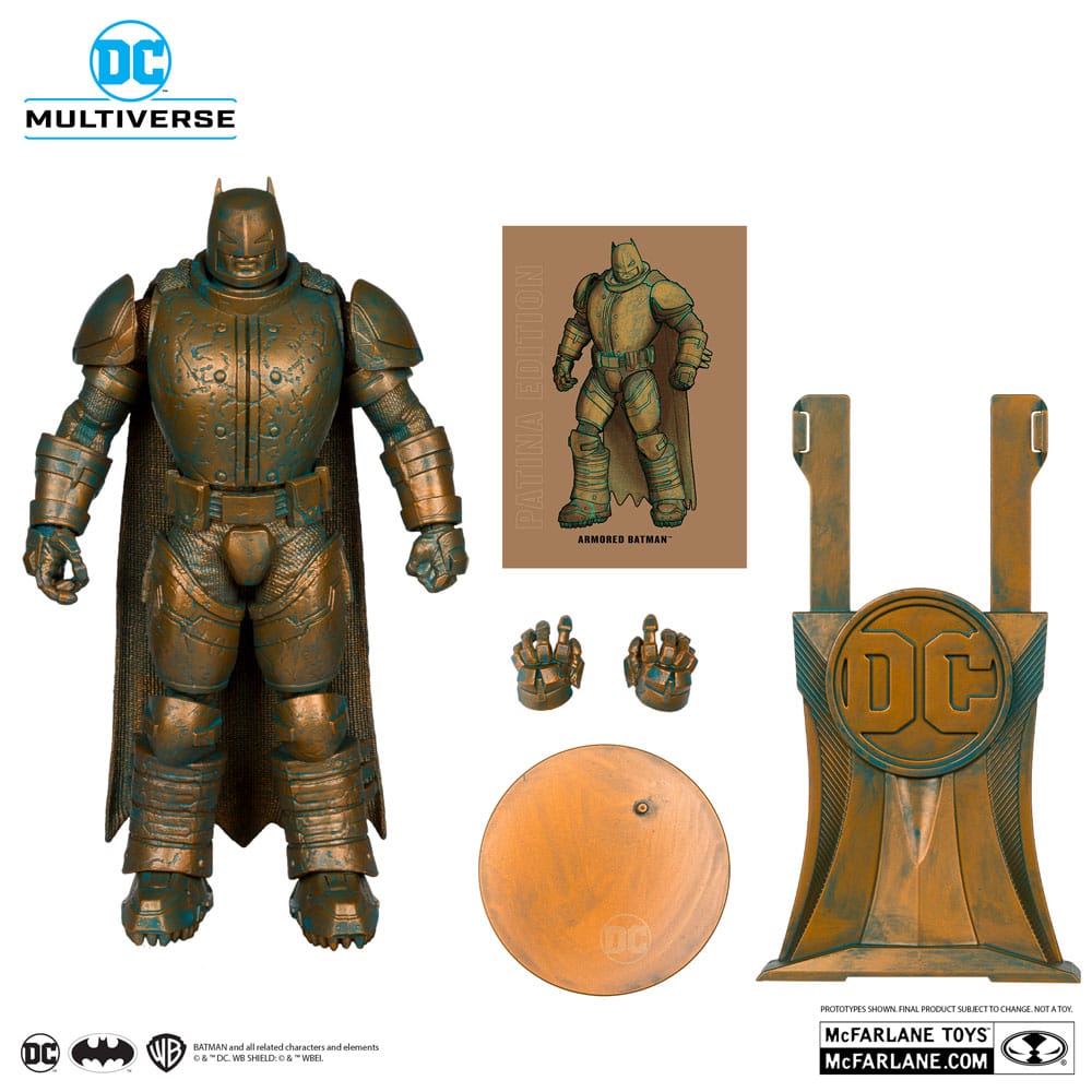 DC Multiverse Action Figure Armored Batman (Batman: The Dark Knight Returns) Patina Edition (Gold Label) 18cm - Action Figures - McFarlane Toys - Hobby Figures UK