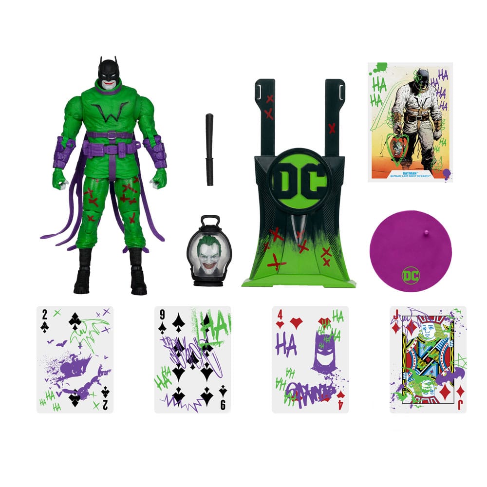 DC Multiverse Action Figure Batman (Batman: Last Knight on Earth) Jokerized (Gold Label) 18cm - Action Figures - McFarlane Toys - Hobby Figures UK