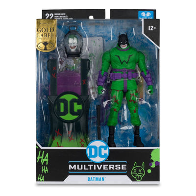 DC Multiverse Action Figure Batman (Batman: Last Knight on Earth) Jokerized (Gold Label) 18cm - Action Figures - McFarlane Toys - Hobby Figures UK