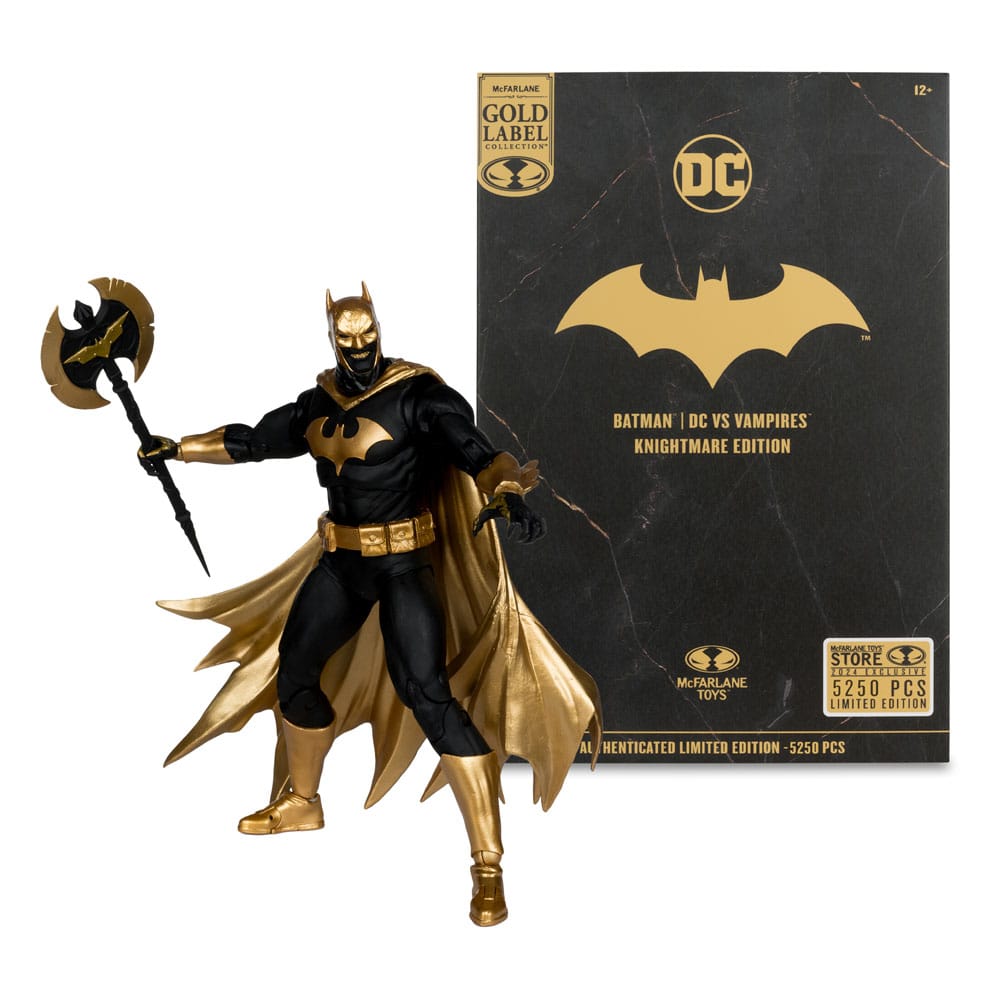 DC Multiverse Action Figure Batman (DC vs Vampires) Knightmare Edition (Gold Label) 18cm - Action Figures - McFarlane Toys - Hobby Figures UK