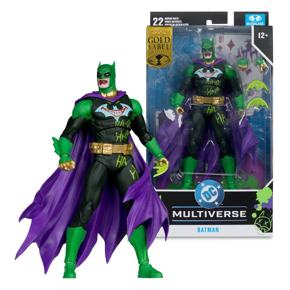 DC Multiverse Action Figure Batman (Joker War) (Jokerized) (Gold Label) 18cm - Action Figures - McFarlane Toys - Hobby Figures UK