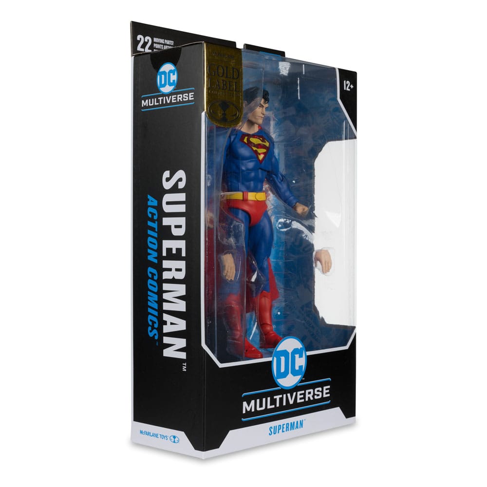 DC Multiverse Action Figure Superman (Action Comics) (Gold Label) 18cm - Action Figures - McFarlane Toys - Hobby Figures UK
