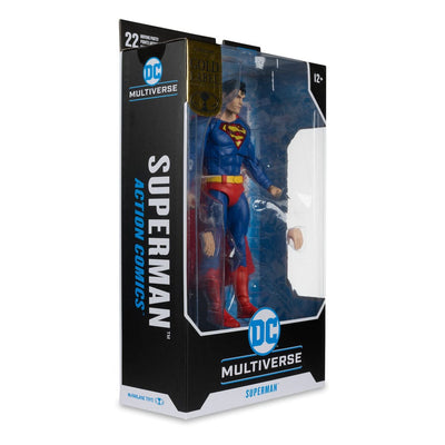 DC Multiverse Action Figure Superman (Action Comics) (Gold Label) 18cm - Action Figures - McFarlane Toys - Hobby Figures UK