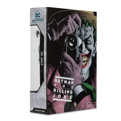 DC Multiverse McFarlane Cover Recreations Action Figure The Joker (Batman: The Killing Joke) (Gold Label) 18cm