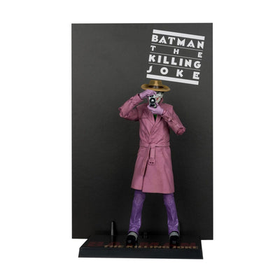 DC Multiverse McFarlane Cover Recreations Action Figure The Joker (Batman: The Killing Joke) (Gold Label) 18cm