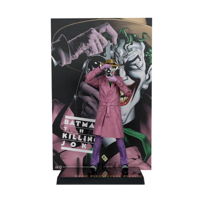 DC Multiverse McFarlane Cover Recreations Action Figure The Joker (Batman: The Killing Joke) (Gold Label) 18cm