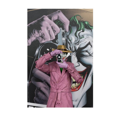 DC Multiverse McFarlane Cover Recreations Action Figure The Joker (Batman: The Killing Joke) (Gold Label) 18cm