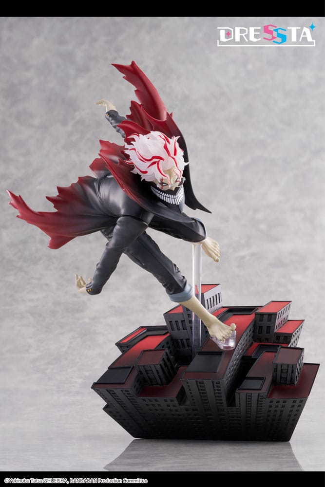 Dandadan Dressta PVC Statue Okarun Transformed 24cm - Scale Statue - Taito Prize - Hobby Figures UK