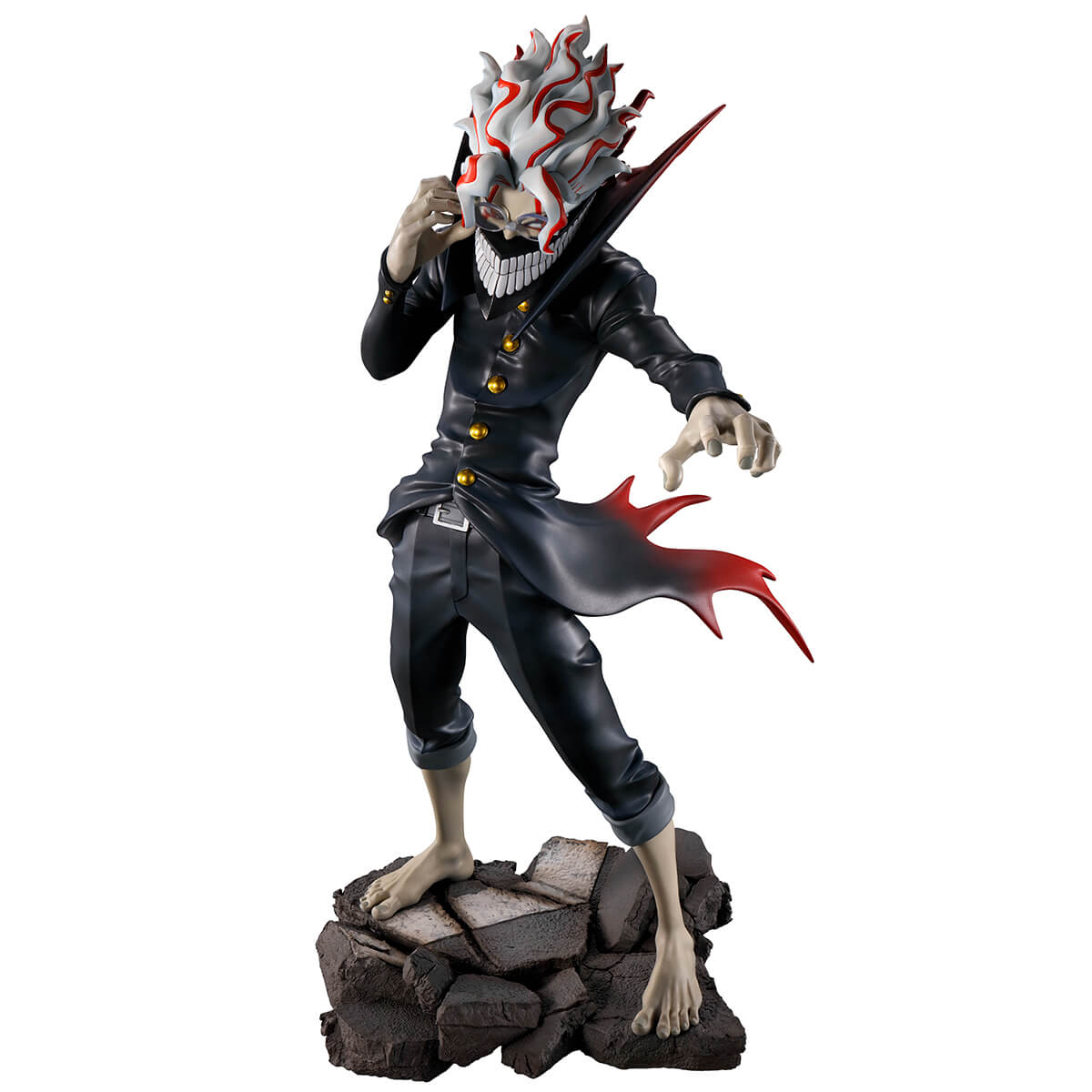 Dandadan Ichibansho PVC Statue Okarun (Overhelming Monstrosity, A Strong Attack) 24cm - Scale Statue - Bandai Ichibansho - Hobby Figures UK