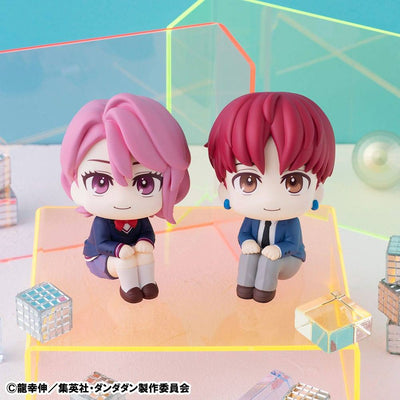 Dandadan Look Up PVC Statue Aira & Jiji 11cm (with gift) - Scale Statue - Megahouse - Hobby Figures UK