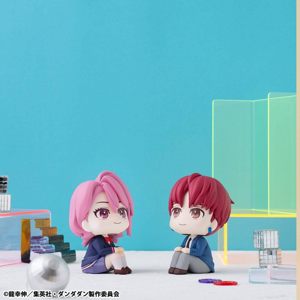 Dandadan Look Up PVC Statue Aira & Jiji 11cm (with gift) - Scale Statue - Megahouse - Hobby Figures UK
