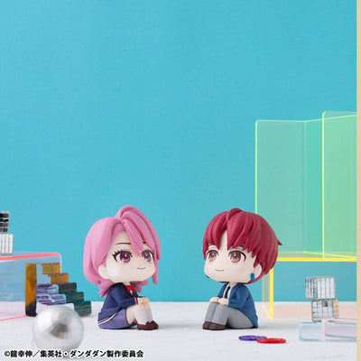 Dandadan Look Up PVC Statue Aira & Jiji 11cm (with gift) - Scale Statue - Megahouse - Hobby Figures UK