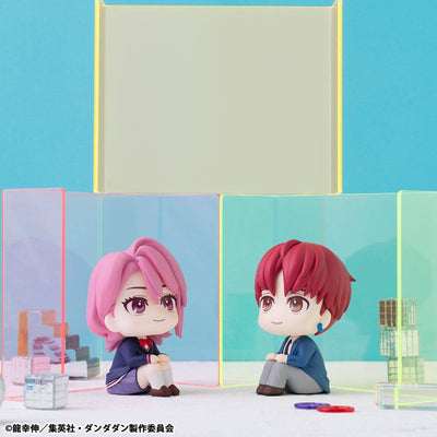 Dandadan Look Up PVC Statue Aira & Jiji 11cm (with gift) - Scale Statue - Megahouse - Hobby Figures UK