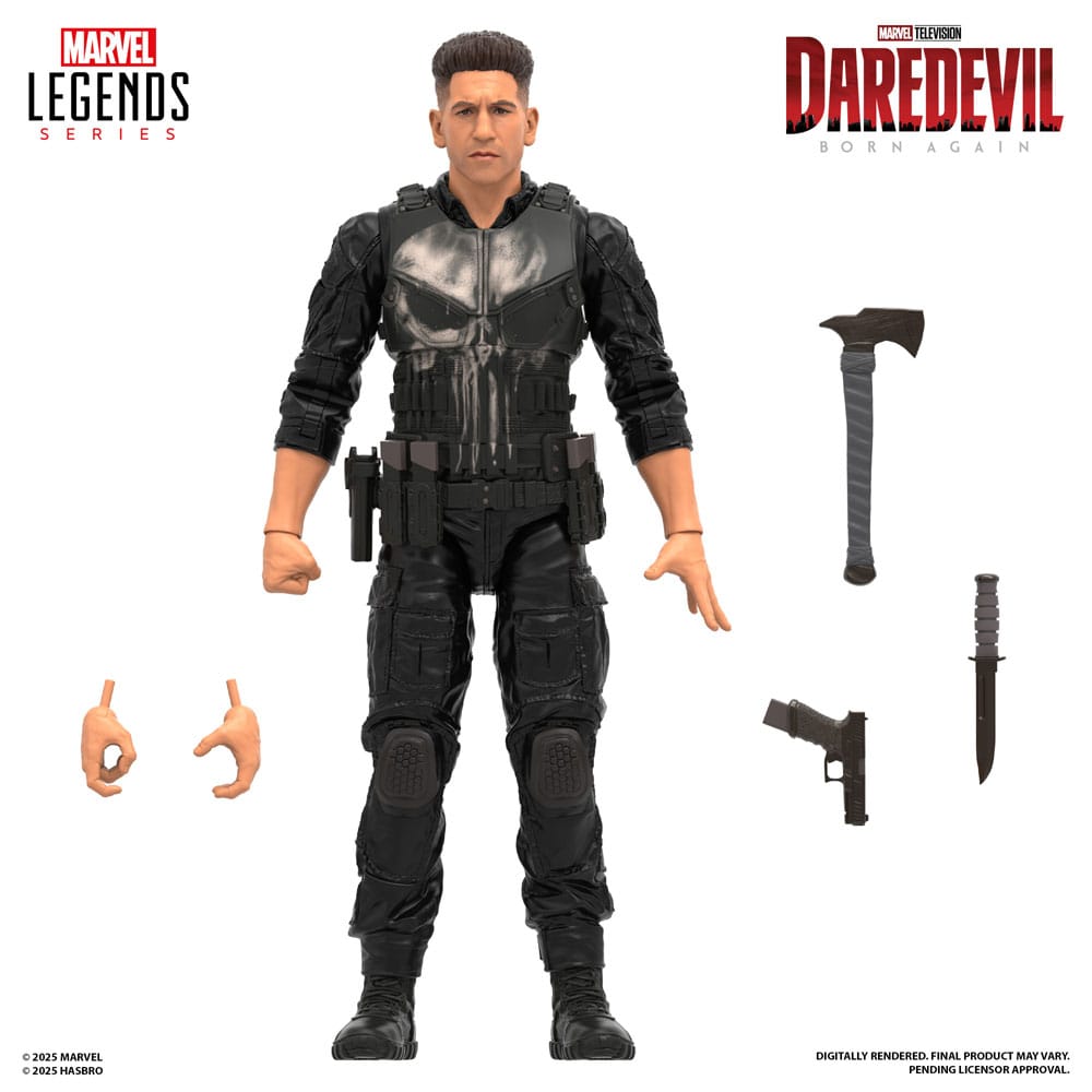 Daredevil: Born Again Marvel Legends Action Figure Punisher 15cm - Action Figures - Hasbro - Hobby Figures UK