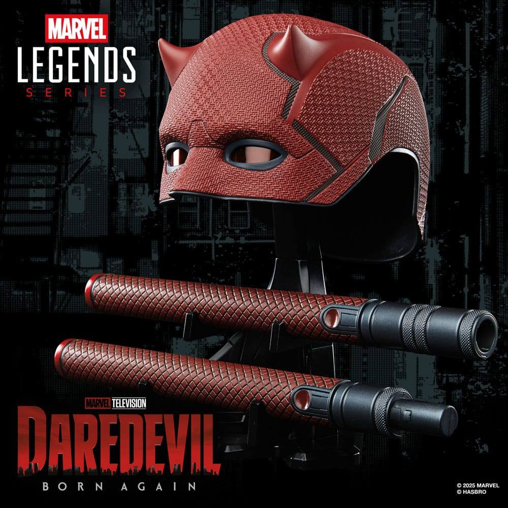 Daredevil: Born Again Premium Roleplay Mask and Billy Club - Action Figures - Hasbro - Hobby Figures UK