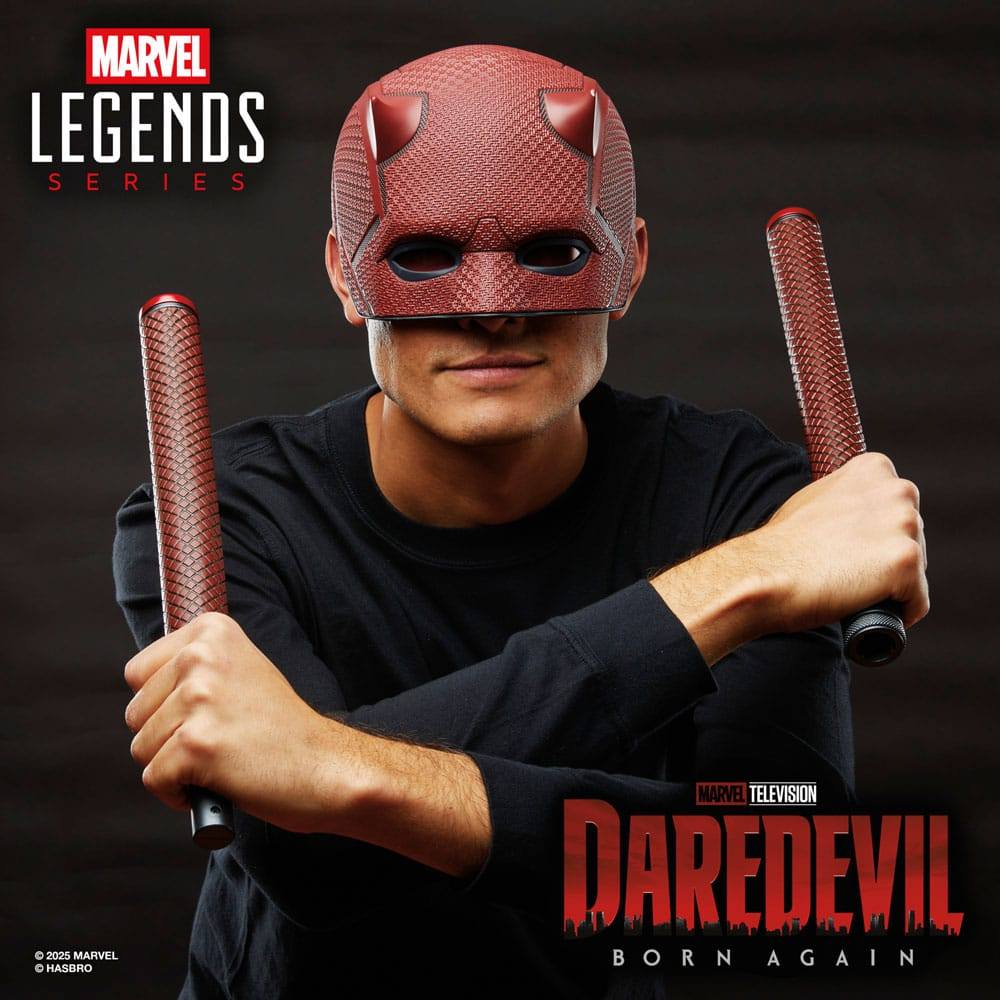 Daredevil: Born Again Premium Roleplay Mask and Billy Club - Action Figures - Hasbro - Hobby Figures UK