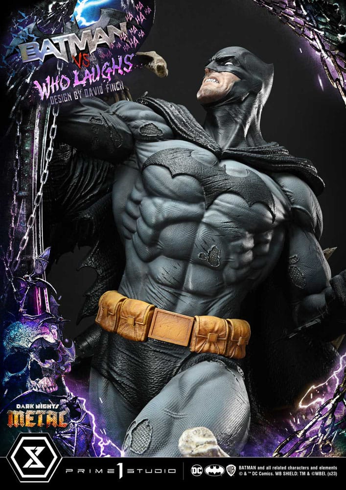 Dark Nights: Metal Ultimate Premium Masterline Series Statue 1/4 Batman VS Batman Who Laughs 67cm - Scale Statue - Prime 1 Studio - Hobby Figures UK