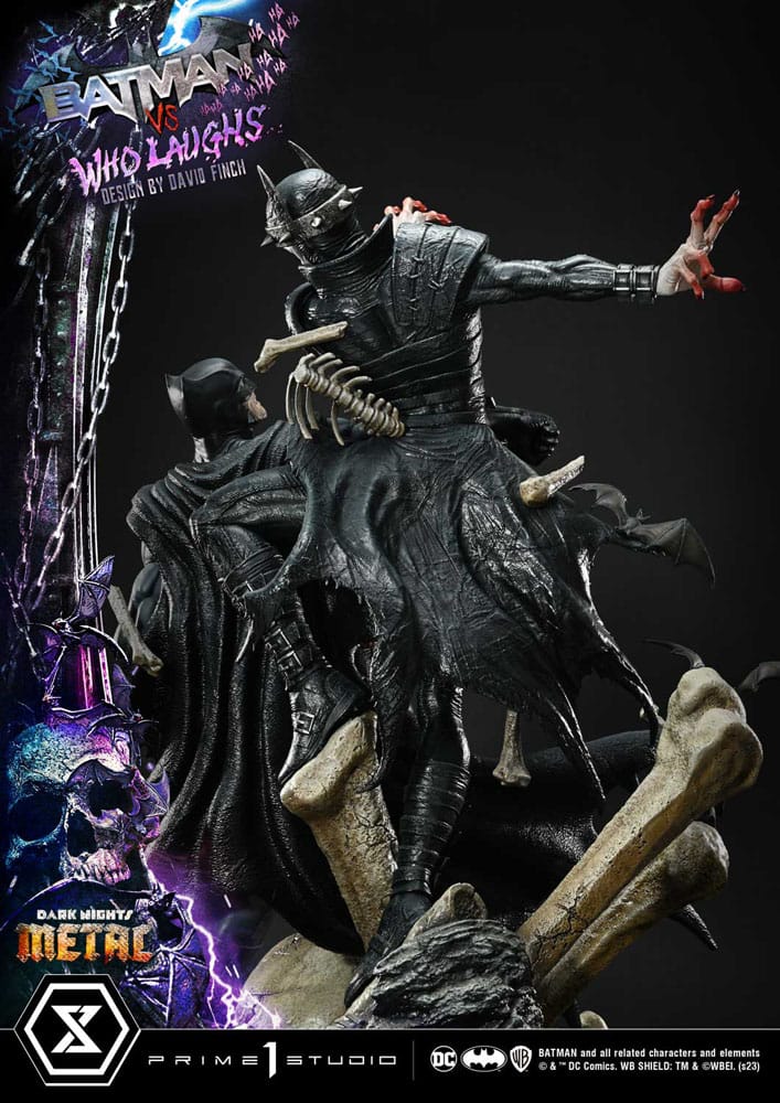 Dark Nights: Metal Ultimate Premium Masterline Series Statue 1/4 Batman VS Batman Who Laughs 67cm - Scale Statue - Prime 1 Studio - Hobby Figures UK