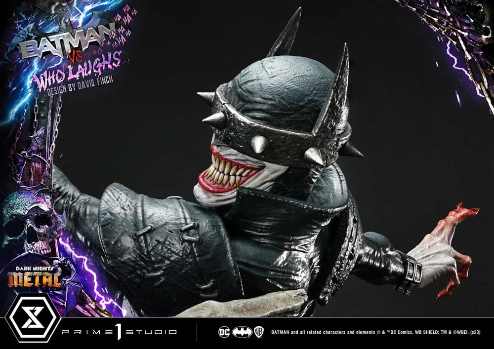 Dark Nights: Metal Ultimate Premium Masterline Series Statue 1/4 Batman VS Batman Who Laughs 67cm - Scale Statue - Prime 1 Studio - Hobby Figures UK