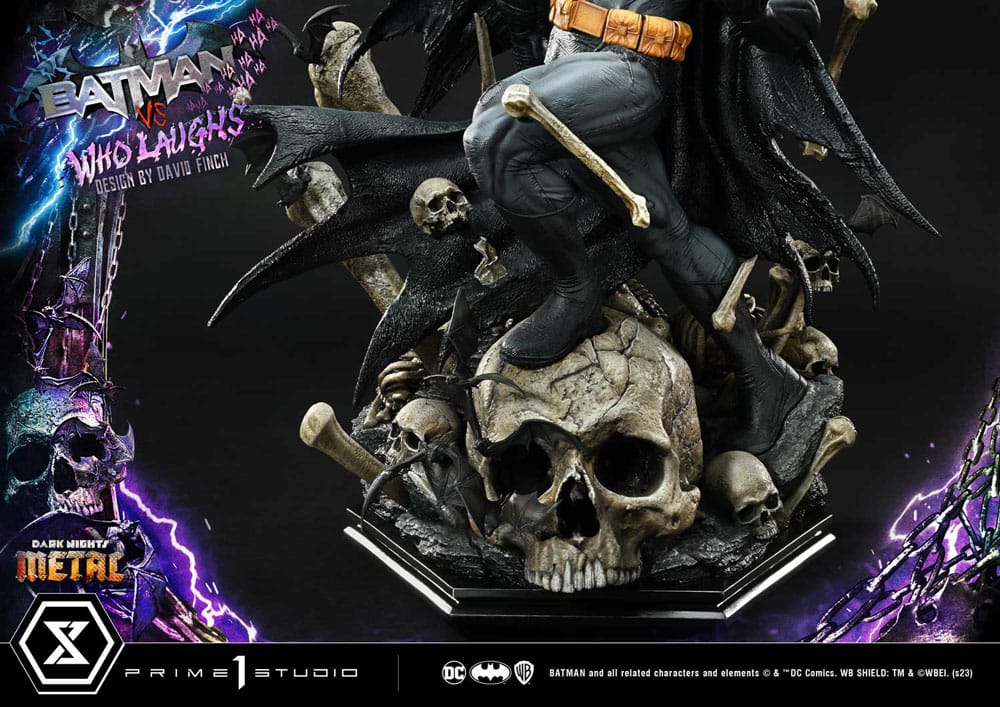 Dark Nights: Metal Ultimate Premium Masterline Series Statue 1/4 Batman VS Batman Who Laughs 67cm - Scale Statue - Prime 1 Studio - Hobby Figures UK