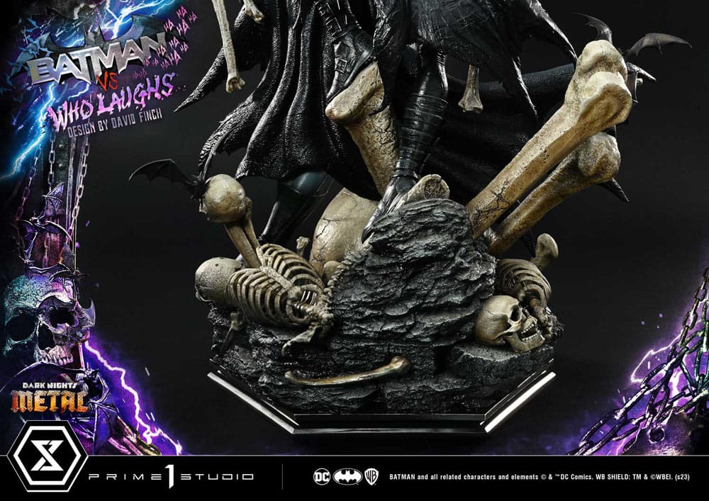 Dark Nights: Metal Ultimate Premium Masterline Series Statue 1/4 Batman VS Batman Who Laughs 67cm - Scale Statue - Prime 1 Studio - Hobby Figures UK