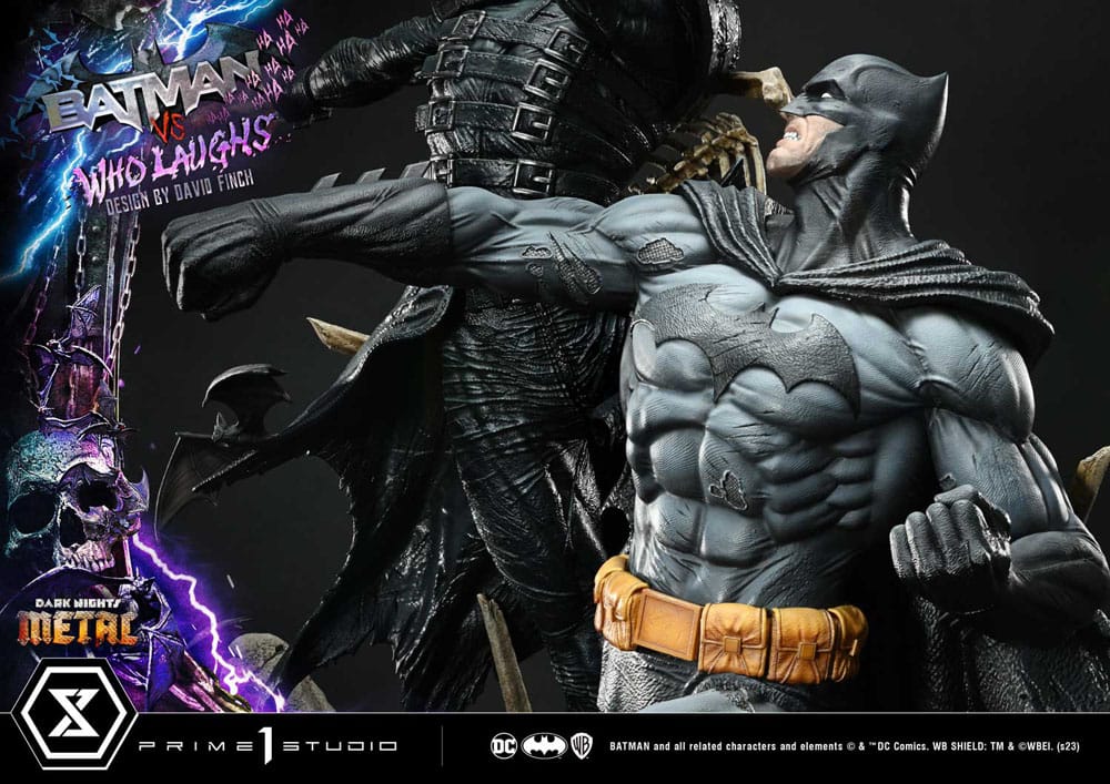 Dark Nights: Metal Ultimate Premium Masterline Series Statue 1/4 Batman VS Batman Who Laughs 67cm - Scale Statue - Prime 1 Studio - Hobby Figures UK