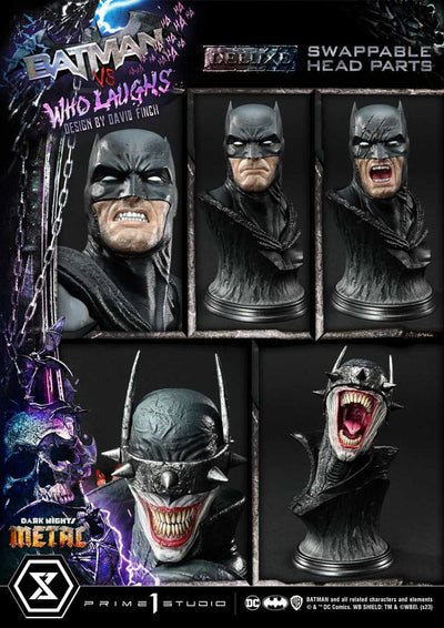 Dark Nights: Metal Ultimate Premium Masterline Series Statue 1/4 Batman VS Batman Who Laughs Deluxe Version 67cm - Scale Statue - Prime 1 Studio - Hobby Figures UK