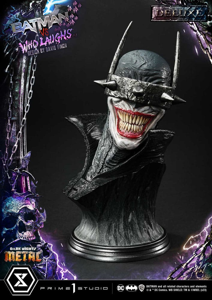 Dark Nights: Metal Ultimate Premium Masterline Series Statue 1/4 Batman VS Batman Who Laughs Deluxe Version 67cm - Scale Statue - Prime 1 Studio - Hobby Figures UK