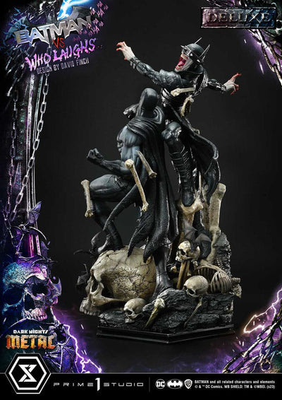 Dark Nights: Metal Ultimate Premium Masterline Series Statue 1/4 Batman VS Batman Who Laughs Deluxe Version 67cm - Scale Statue - Prime 1 Studio - Hobby Figures UK