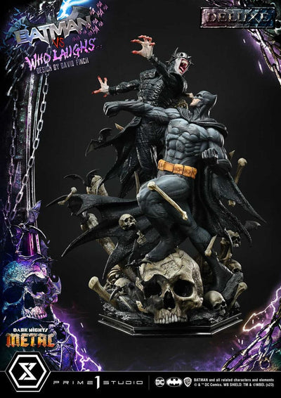 Dark Nights: Metal Ultimate Premium Masterline Series Statue 1/4 Batman VS Batman Who Laughs Deluxe Version 67cm - Scale Statue - Prime 1 Studio - Hobby Figures UK