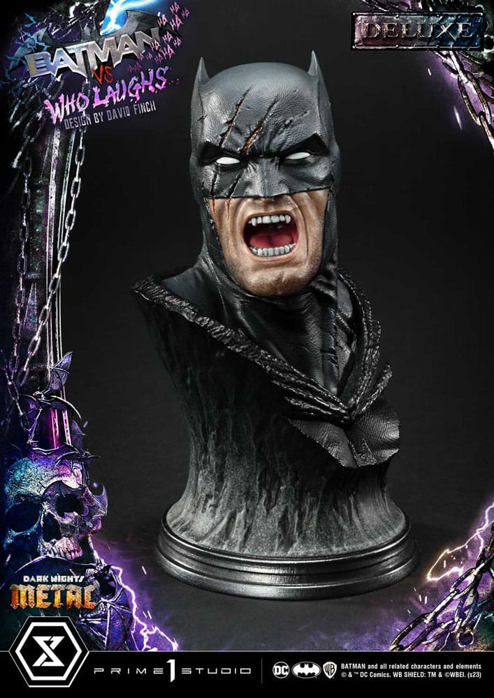 Dark Nights: Metal Ultimate Premium Masterline Series Statue 1/4 Batman VS Batman Who Laughs Deluxe Version 67cm - Scale Statue - Prime 1 Studio - Hobby Figures UK