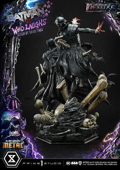 Dark Nights: Metal Ultimate Premium Masterline Series Statue 1/4 Batman VS Batman Who Laughs Deluxe Version 67cm - Scale Statue - Prime 1 Studio - Hobby Figures UK