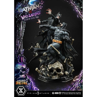 Dark Nights: Metal Ultimate Premium Masterline Series Statue 1/4 Batman VS Batman Who Laughs 67cm - Scale Statue - Prime 1 Studio - Hobby Figures UK