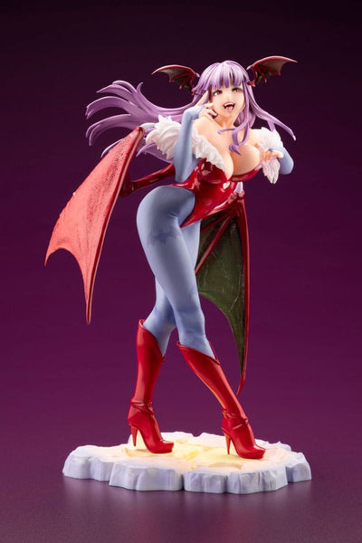 Darkstalkers Bishoujo PVC Statue 1/7 Morrigan Limited Edition 23cm - Scale Statue - Kotobukiya - Hobby Figures UK