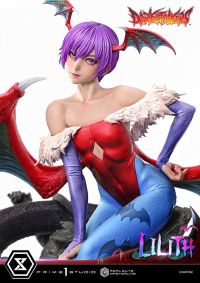 Darkstalkers Real Elite Masterline Series Statue 1/4 Lilith Bonus Version 52cm - Scale Statue - Prime 1 Studio - Hobby Figures UK
