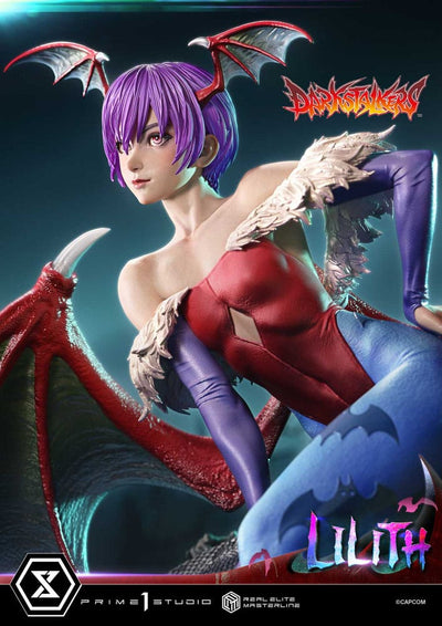 Darkstalkers Real Elite Masterline Series Statue 1/4 Lilith Bonus Version 52cm - Scale Statue - Prime 1 Studio - Hobby Figures UK