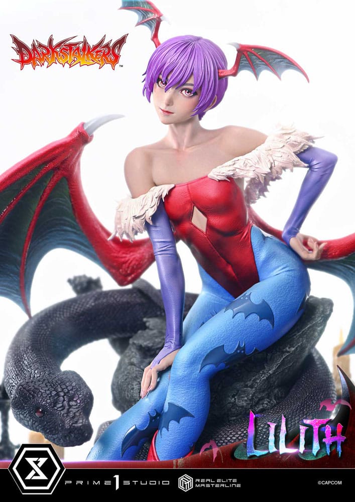 Darkstalkers Real Elite Masterline Series Statue 1/4 Lilith Bonus Version 52cm - Scale Statue - Prime 1 Studio - Hobby Figures UK