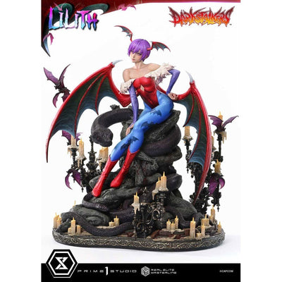 Darkstalkers Real Elite Masterline Series Statue 1/4 Lilith Bonus Version 52cm - Scale Statue - Prime 1 Studio - Hobby Figures UK