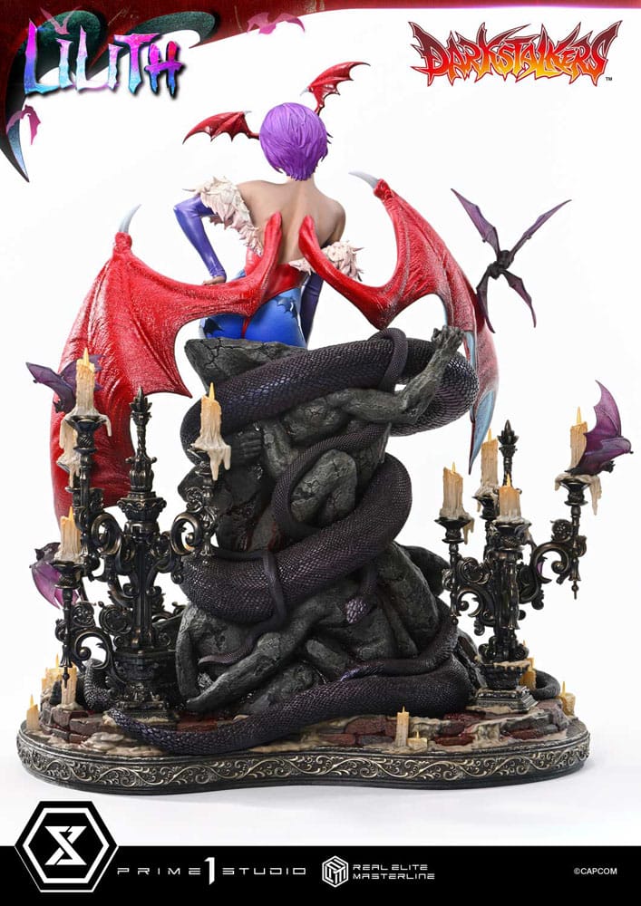 Darkstalkers Real Elite Masterline Series Statue 1/4 Lilith Bonus Version 52cm - Scale Statue - Prime 1 Studio - Hobby Figures UK