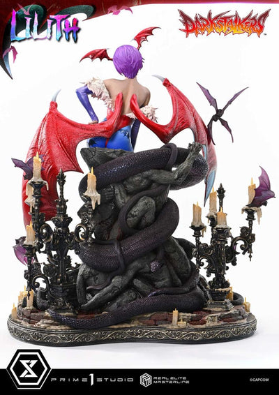 Darkstalkers Real Elite Masterline Series Statue 1/4 Lilith Bonus Version 52cm - Scale Statue - Prime 1 Studio - Hobby Figures UK