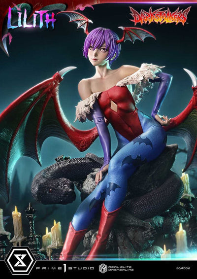 Darkstalkers Real Elite Masterline Series Statue 1/4 Lilith Bonus Version 52cm - Scale Statue - Prime 1 Studio - Hobby Figures UK