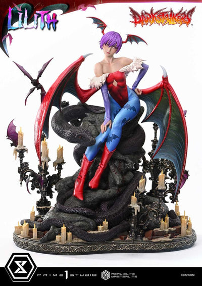 Darkstalkers Real Elite Masterline Series Statue 1/4 Lilith Bonus Version 52cm - Scale Statue - Prime 1 Studio - Hobby Figures UK