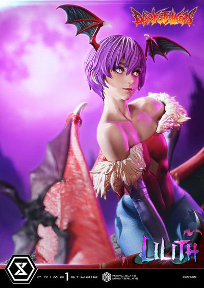 Darkstalkers Real Elite Masterline Series Statue 1/4 Lilith Bonus Version 52cm - Scale Statue - Prime 1 Studio - Hobby Figures UK