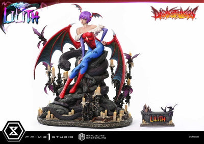 Darkstalkers Real Elite Masterline Series Statue 1/4 Lilith Bonus Version 52cm - Scale Statue - Prime 1 Studio - Hobby Figures UK