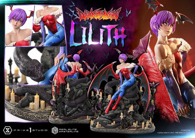 Darkstalkers Real Elite Masterline Series Statue 1/4 Lilith Bonus Version 52cm - Scale Statue - Prime 1 Studio - Hobby Figures UK