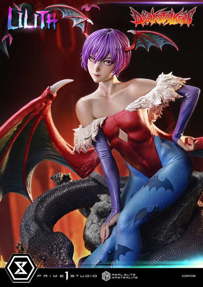 Darkstalkers Real Elite Masterline Series Statue 1/4 Lilith Bonus Version 52cm - Scale Statue - Prime 1 Studio - Hobby Figures UK