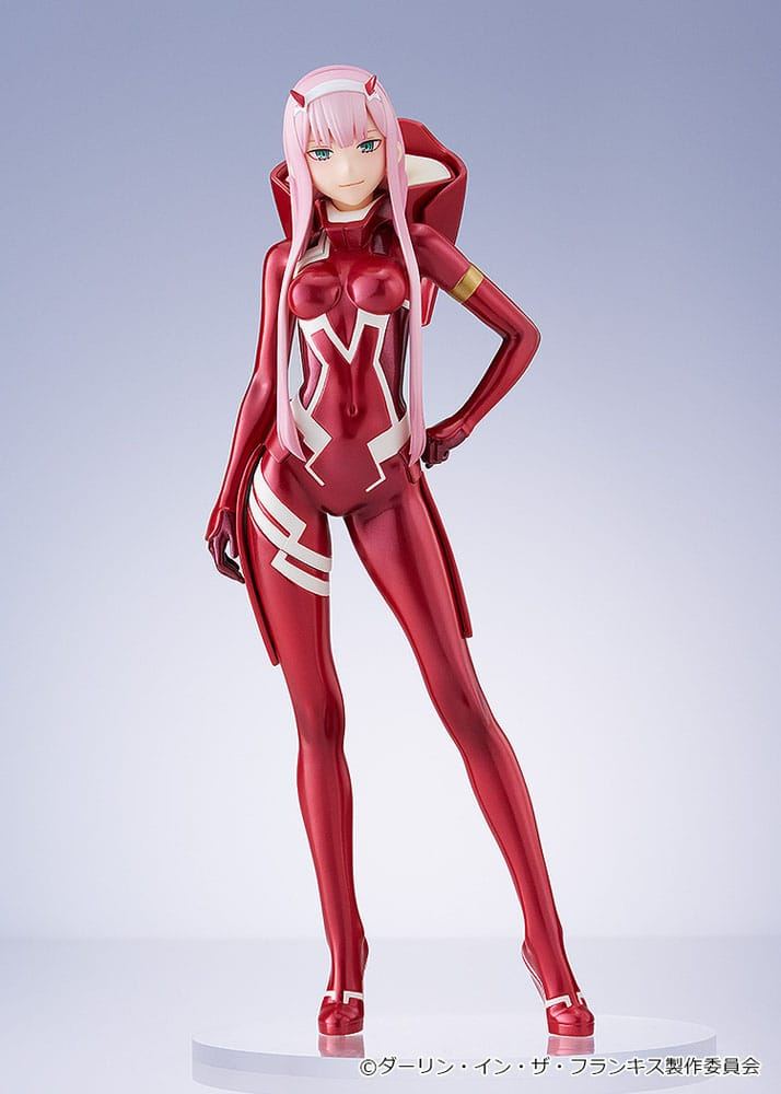 Darling in the Franxx Party Pop Up Parade PVC Statue Zero Two: Pilot Suit L Size 23cm - Scale Statue - Good Smile Company - Hobby Figures UK