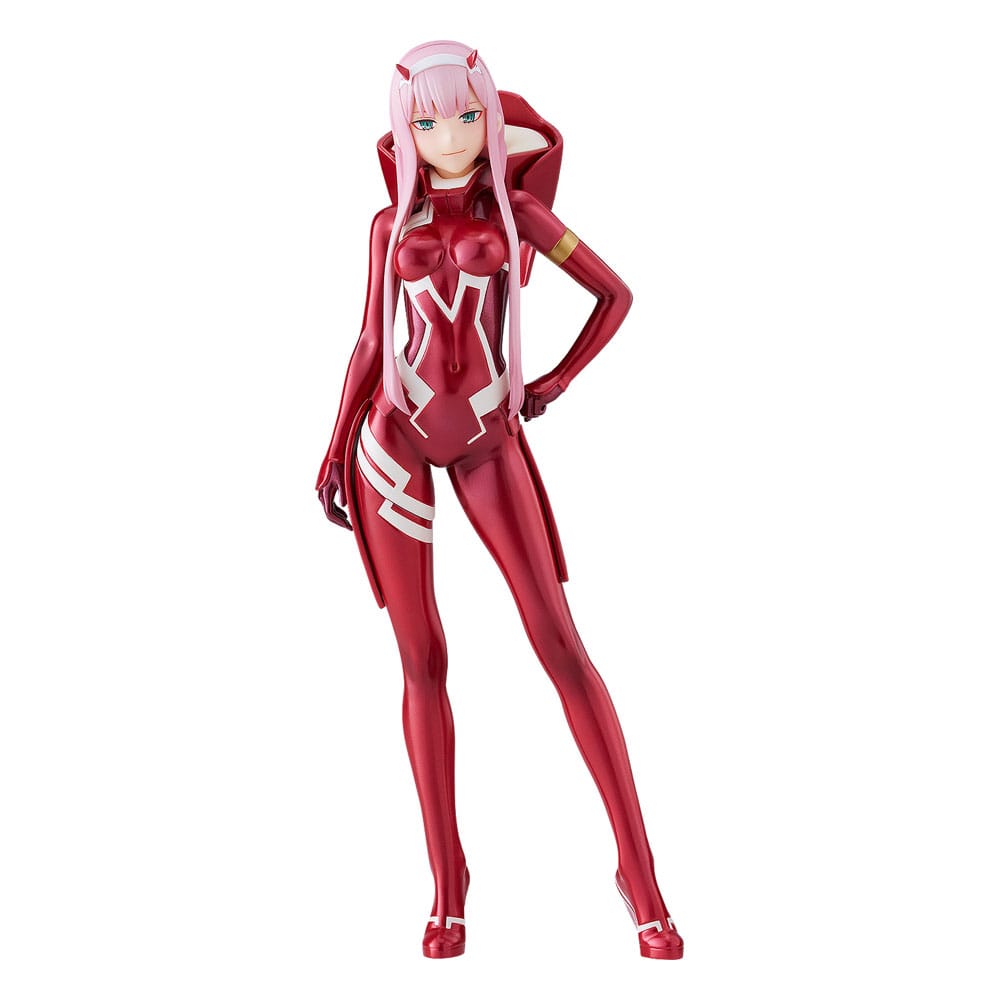 Darling in the Franxx Party Pop Up Parade PVC Statue Zero Two: Pilot Suit L Size 23cm - Scale Statue - Good Smile Company - Hobby Figures UK