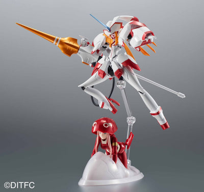 Darling in the Franxx S.H. Figuarts x The Robot Spirits Action Figure Zero Two & Strelizia 5th Anniversary Set 16cm - Action Figures - Bandai Tamashii Nations - Hobby Figures UK